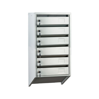 Многоквартирный Почтовый ящик PB-6C.KL RB 