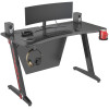 Стол игровой Cactus CS-GTZ-BKRD-CARBON столешница МДФ карбон каркас черный Стол игровой Cactus CS-GTZ-BKRD-CARBON столешница МДФ карбон каркас черный