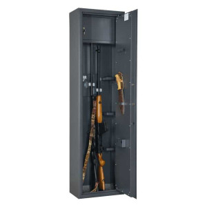 Оружейный сейф СО-4А. Сталь 3/5мм. ВxШxГ, мм: 1500x400x250 Вес, кг: 74. Меткон Оружейный сейф СО-4А. Сталь 3/5мм. ВxШxГ, мм: 1500x400x250 Вес, кг: 74. Меткон
