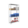 Стеллаж MS Standart 200/100x40/4 полки