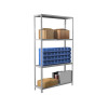 Стеллаж металлический MS Standart 185/100x30/4 полки Стеллаж металлический MS Standart 185/100x30/4 полки