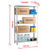 Стеллаж MS Strong 2000х1200x700, 5 полок Стеллаж MS Strong 2000х1200x700, 5 полок