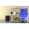 Стеллаж MS Pro 250/150x60/4 уровня с сетчатыми полками