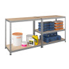 Стеллаж SBL 180KD/120x40/5 оцинкованный 5 полок