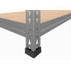 Стеллаж SBL 180KD/120x40/5 оцинкованный 5 полок